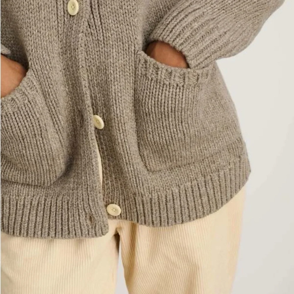 Alex Mill Sabine Knitted Sweater Jacket in Merino - Picture 8 of 9